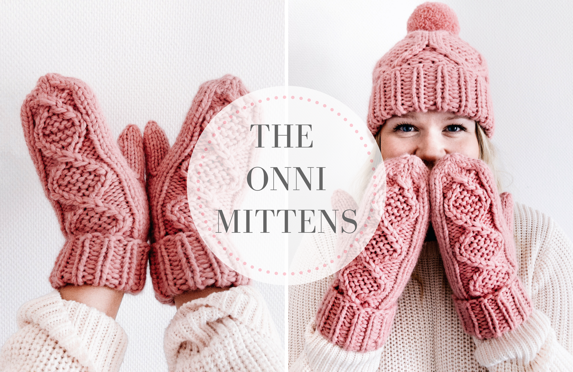 free pattern for knitting mittens with 2 needles